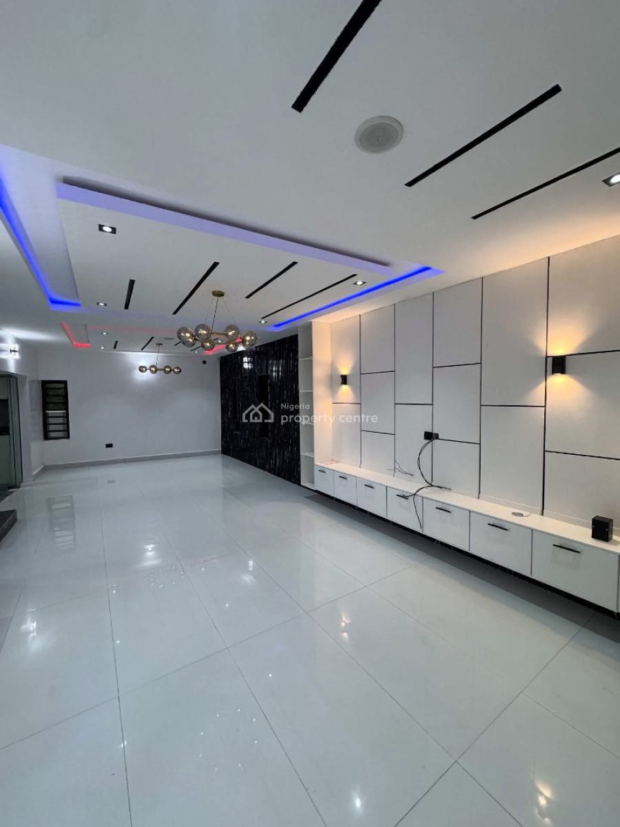 Brand New 4 Bedroom Duplex with Cinema & Rooftop Terrace, Agip Estate, Port Harcourt, Rivers, Detached Duplex for Sale