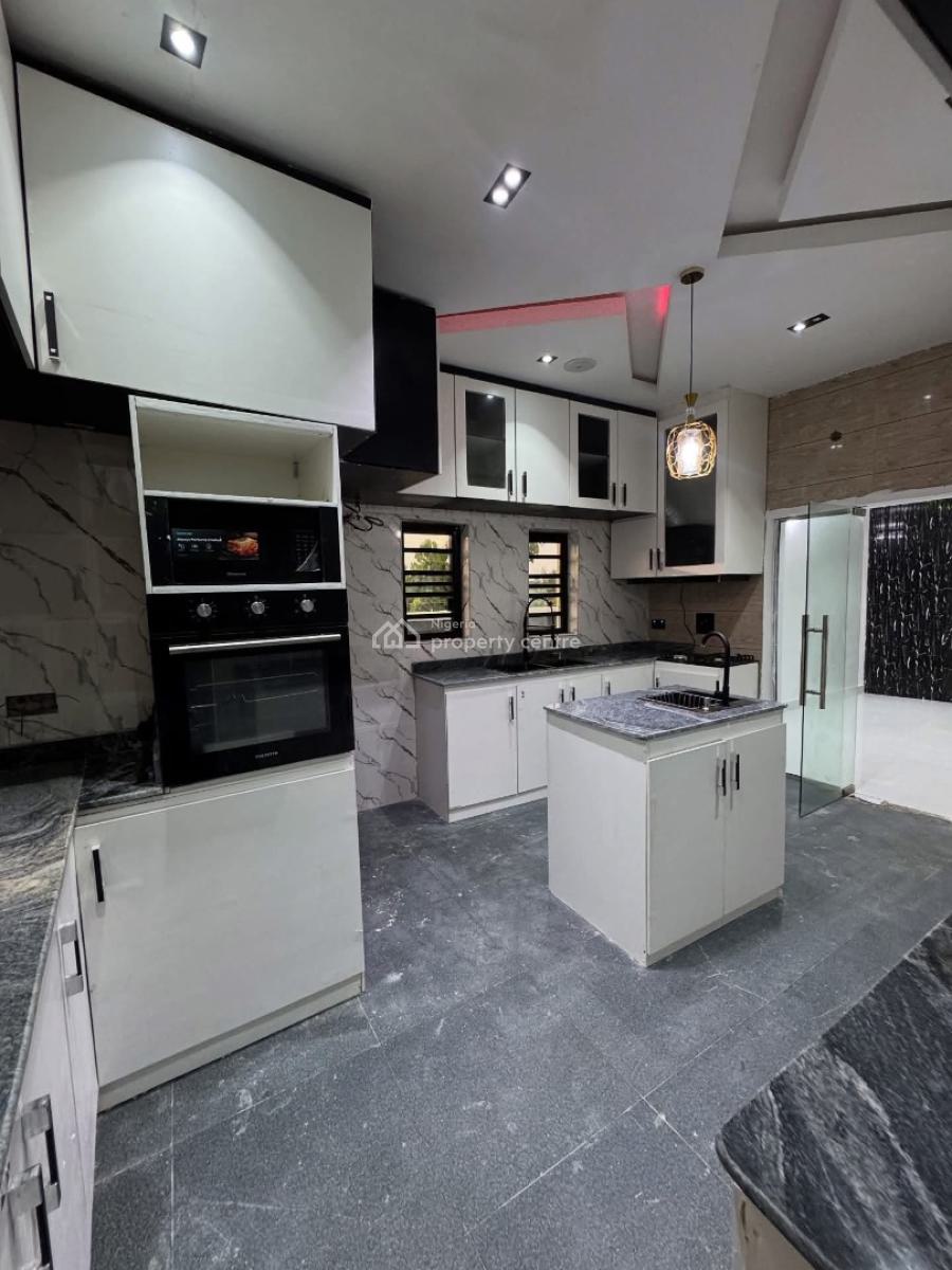 Brand New 4 Bedroom Duplex with Cinema & Rooftop Terrace, Agip Estate, Port Harcourt, Rivers, Detached Duplex for Sale