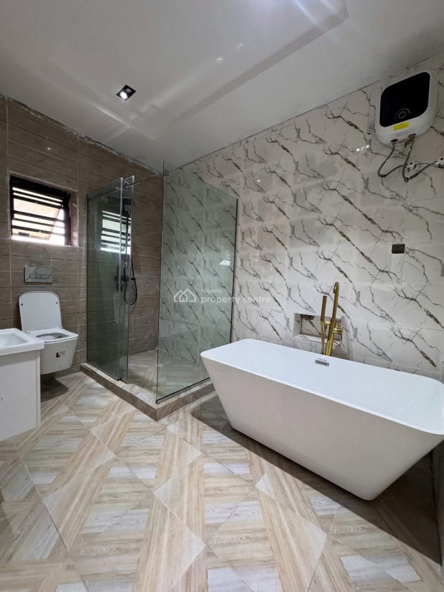 Brand New 4 Bedroom Duplex with Cinema & Rooftop Terrace, Agip Estate, Port Harcourt, Rivers, Detached Duplex for Sale