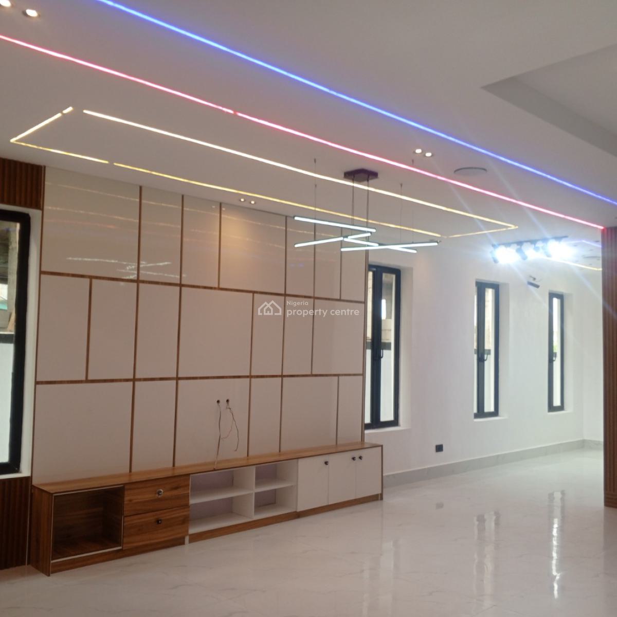 Luxury 5 Bedroom Detached Duplex with a Bq and Swimming Pool, Ajah, Lagos, Detached Duplex for Sale