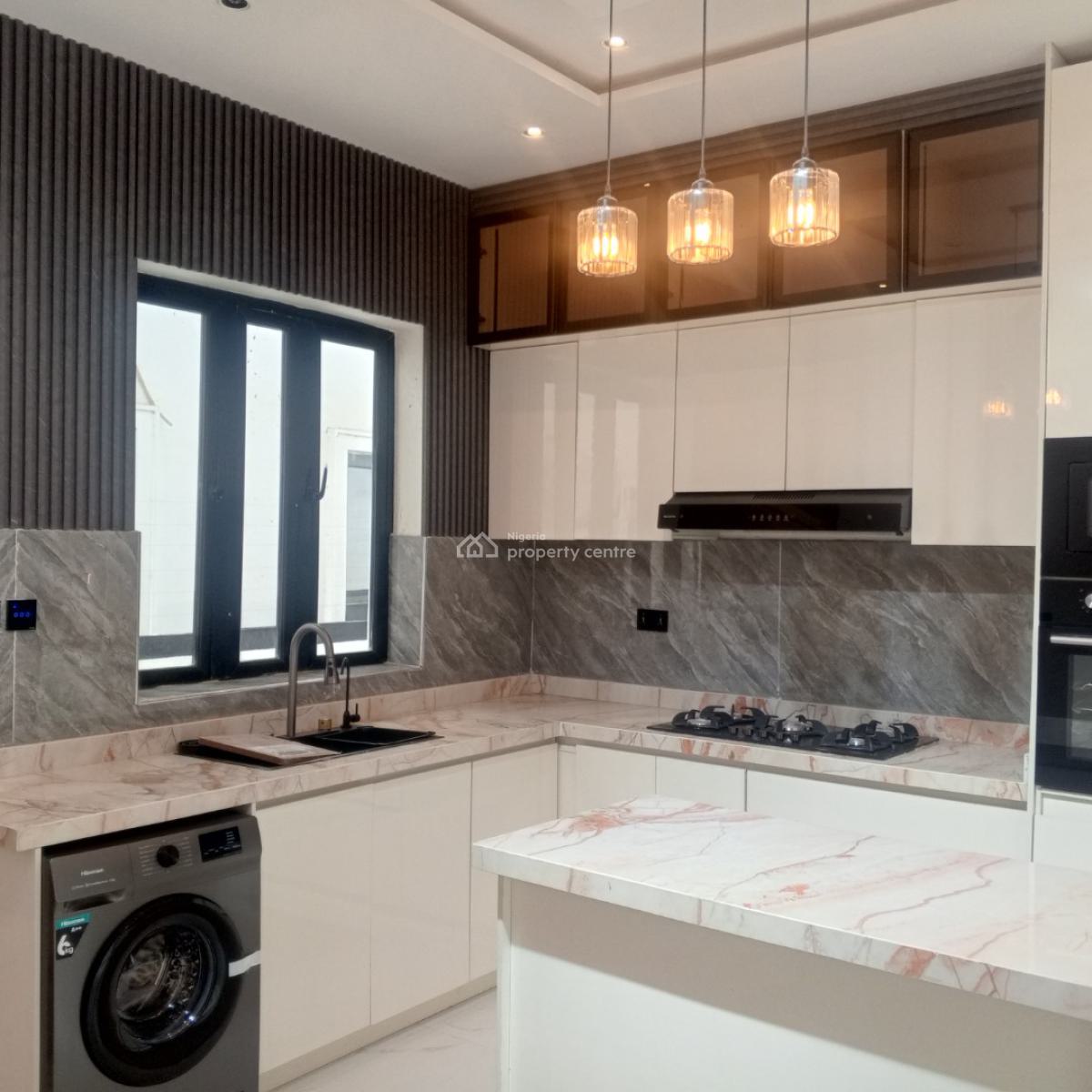 Luxury 5 Bedroom Detached Duplex with a Bq and Swimming Pool, Ajah, Lagos, Detached Duplex for Sale