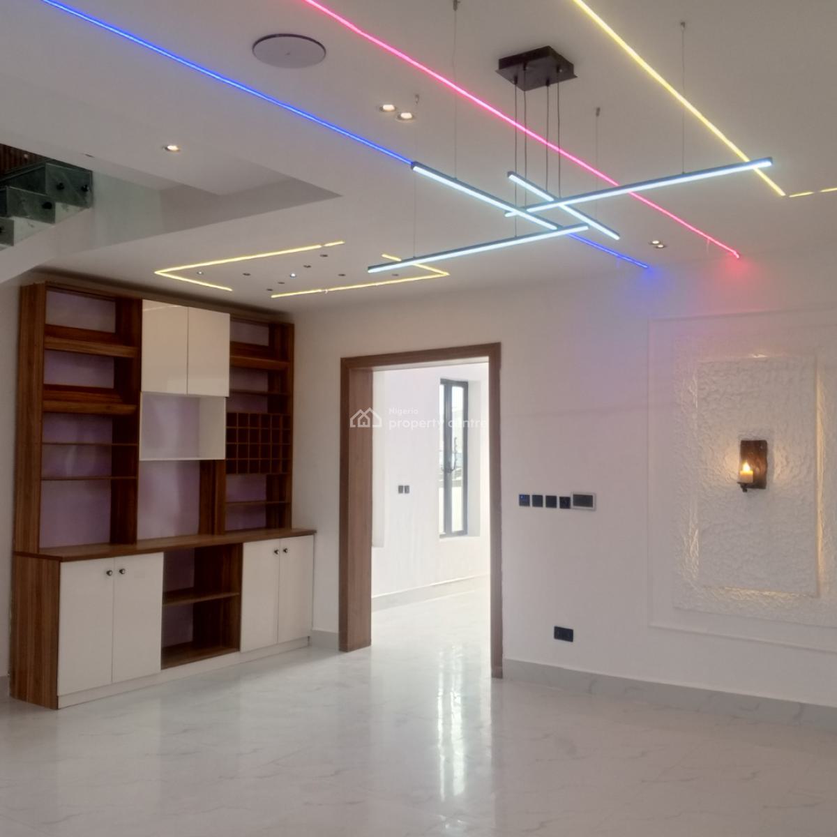 Luxury 5 Bedroom Detached Duplex with a Bq and Swimming Pool, Ajah, Lagos, Detached Duplex for Sale