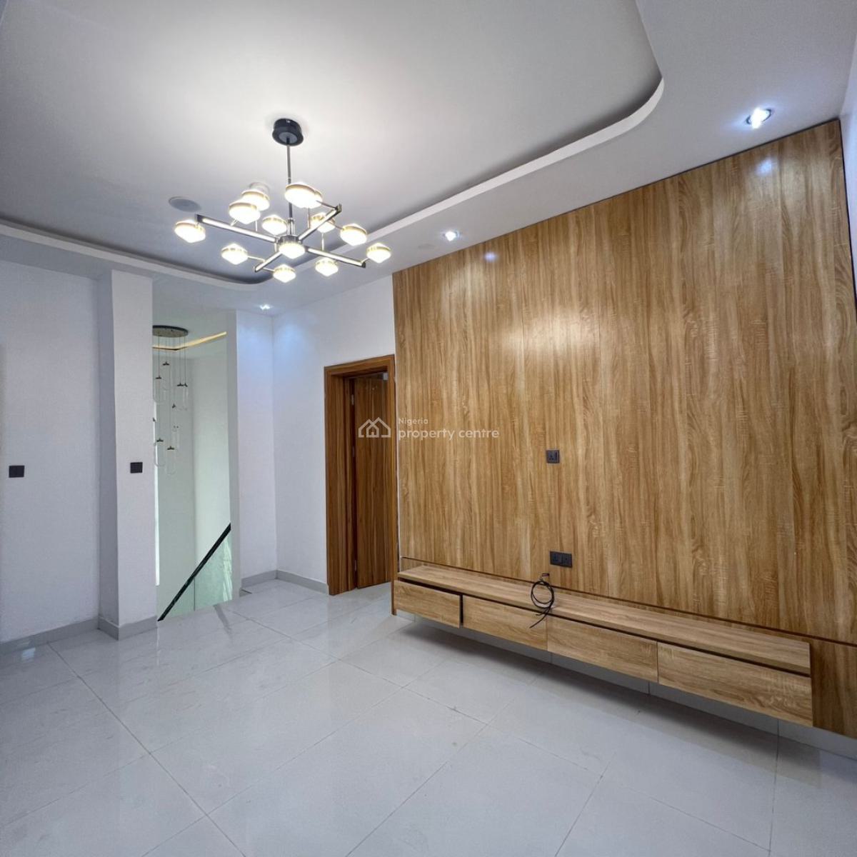 Spacious 4-bedroom Duplex with Ensuite Bedrooms and Private Swimming P, Sangotedo, Ajah, Lagos, Detached Duplex for Rent