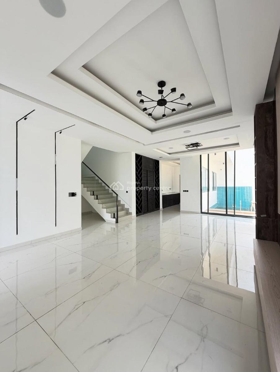 Modern 5 Bedroom Fully Detached Duplex with Pool, By Cowrie Creek, Ikate, Lekki, Lagos, Detached Duplex for Sale