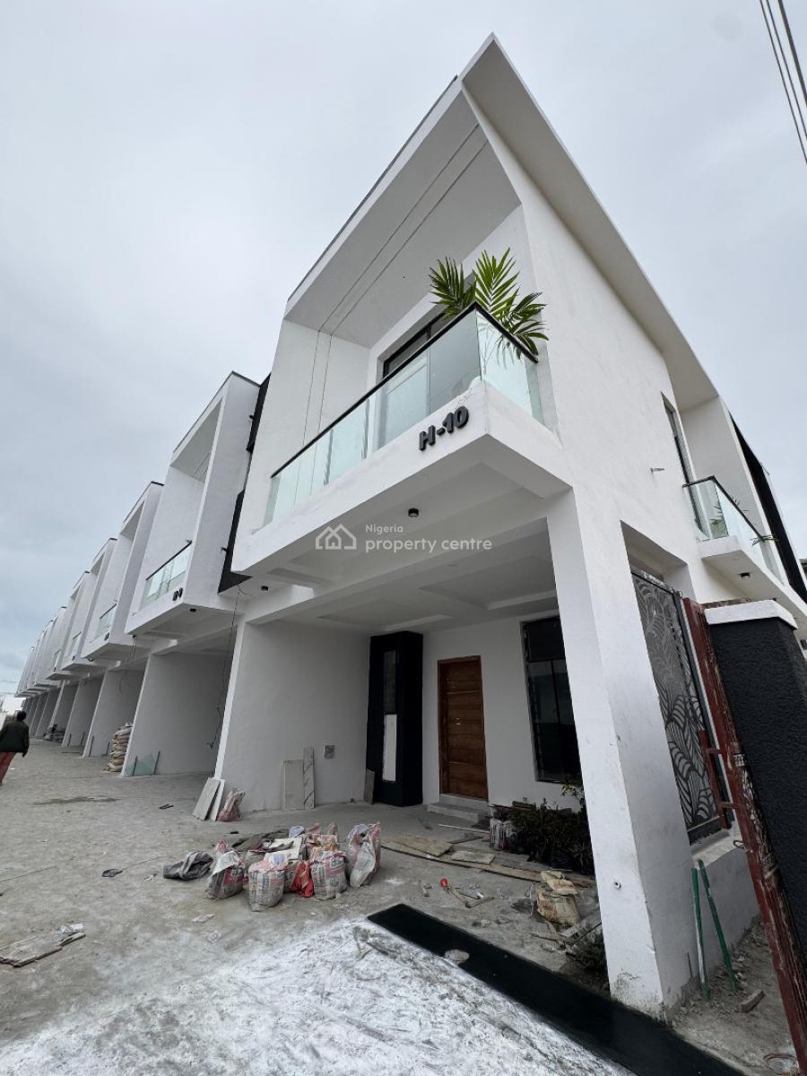 Luxury 4 Bedroom Terrace, Ikota, Lekki, Lagos, Terraced Duplex for Sale