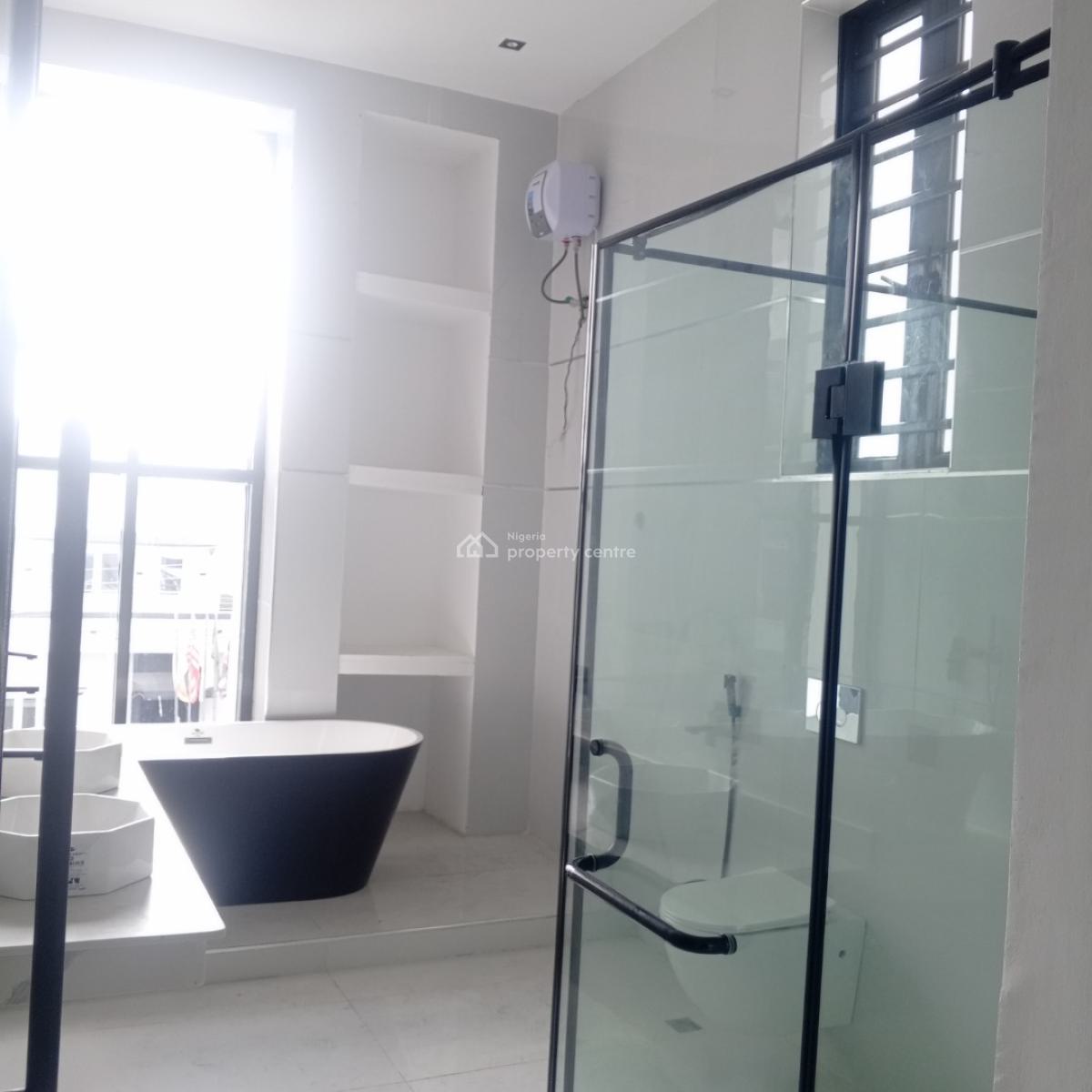 Luxurious 5 Bedroom Duplex with a Bq and Swimming Pool, Ajah, Lagos, Detached Duplex for Sale