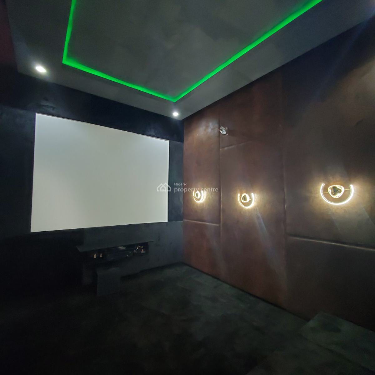 Beautiful 5 Bedroom Duplex with a Bq, Pool, Gym, Cinema, Ikota, Lekki, Lagos, House for Sale