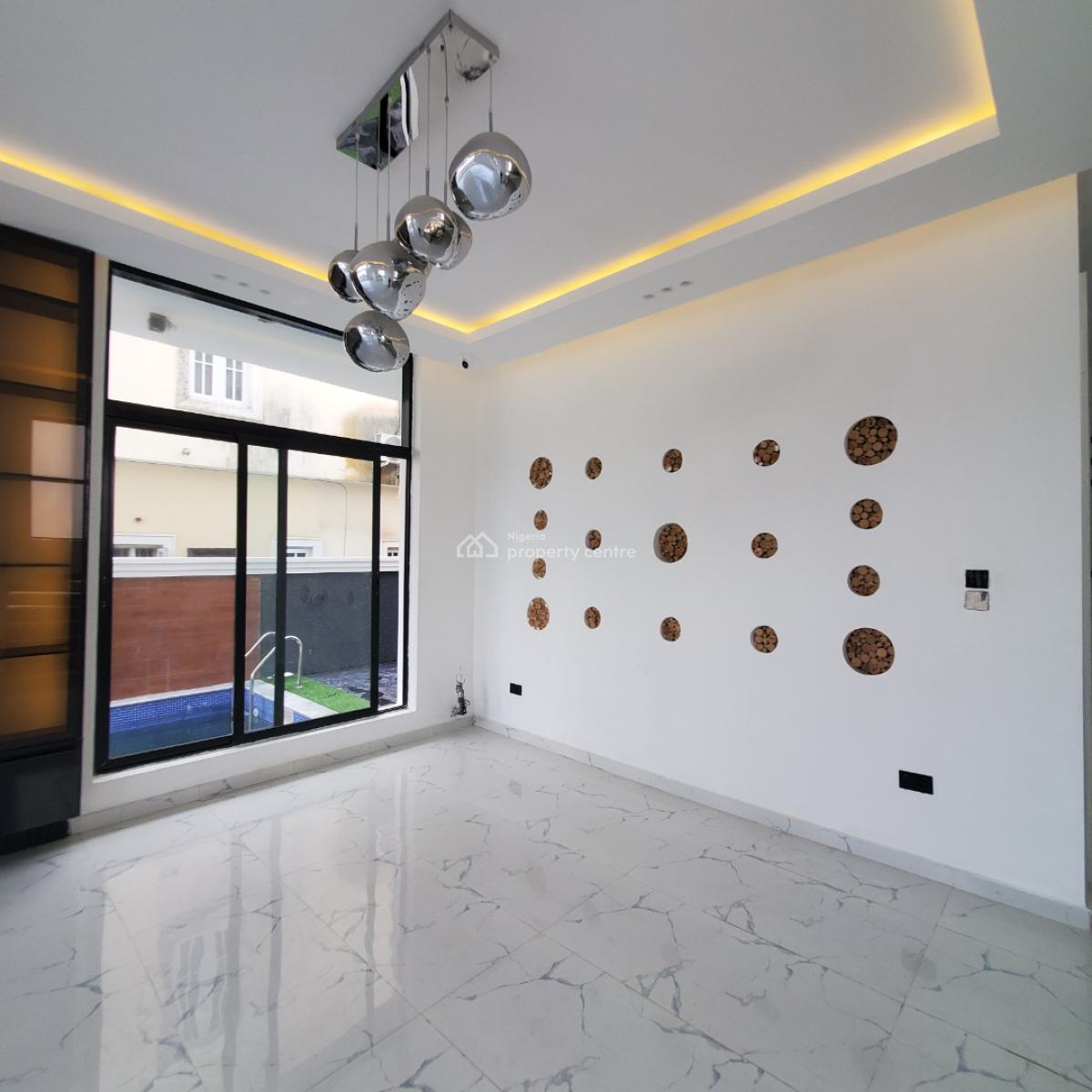 Beautiful 5 Bedroom Duplex with a Bq, Pool, Gym, Cinema, Ikota, Lekki, Lagos, House for Sale