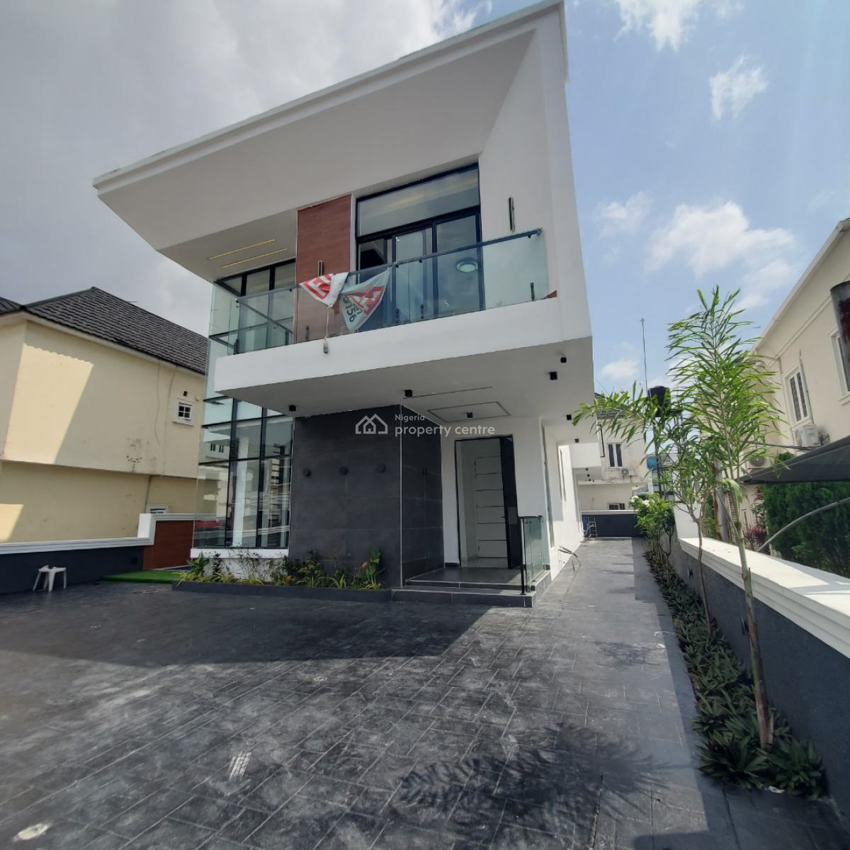 Beautiful 5 Bedroom Duplex with a Bq, Pool, Gym, Cinema, Ikota, Lekki, Lagos, House for Sale