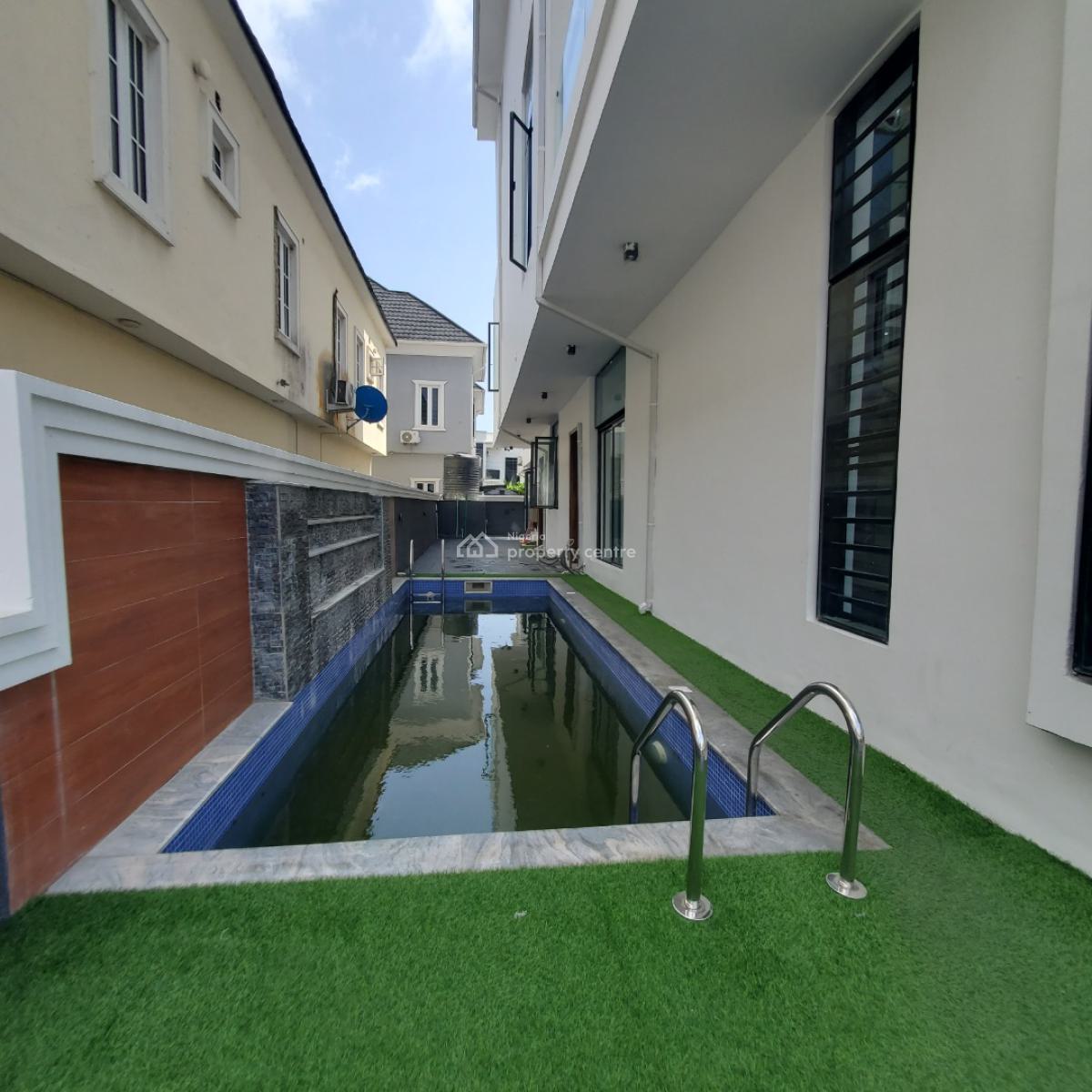 Beautiful 5 Bedroom Duplex with a Bq, Pool, Gym, Cinema, Ikota, Lekki, Lagos, House for Sale