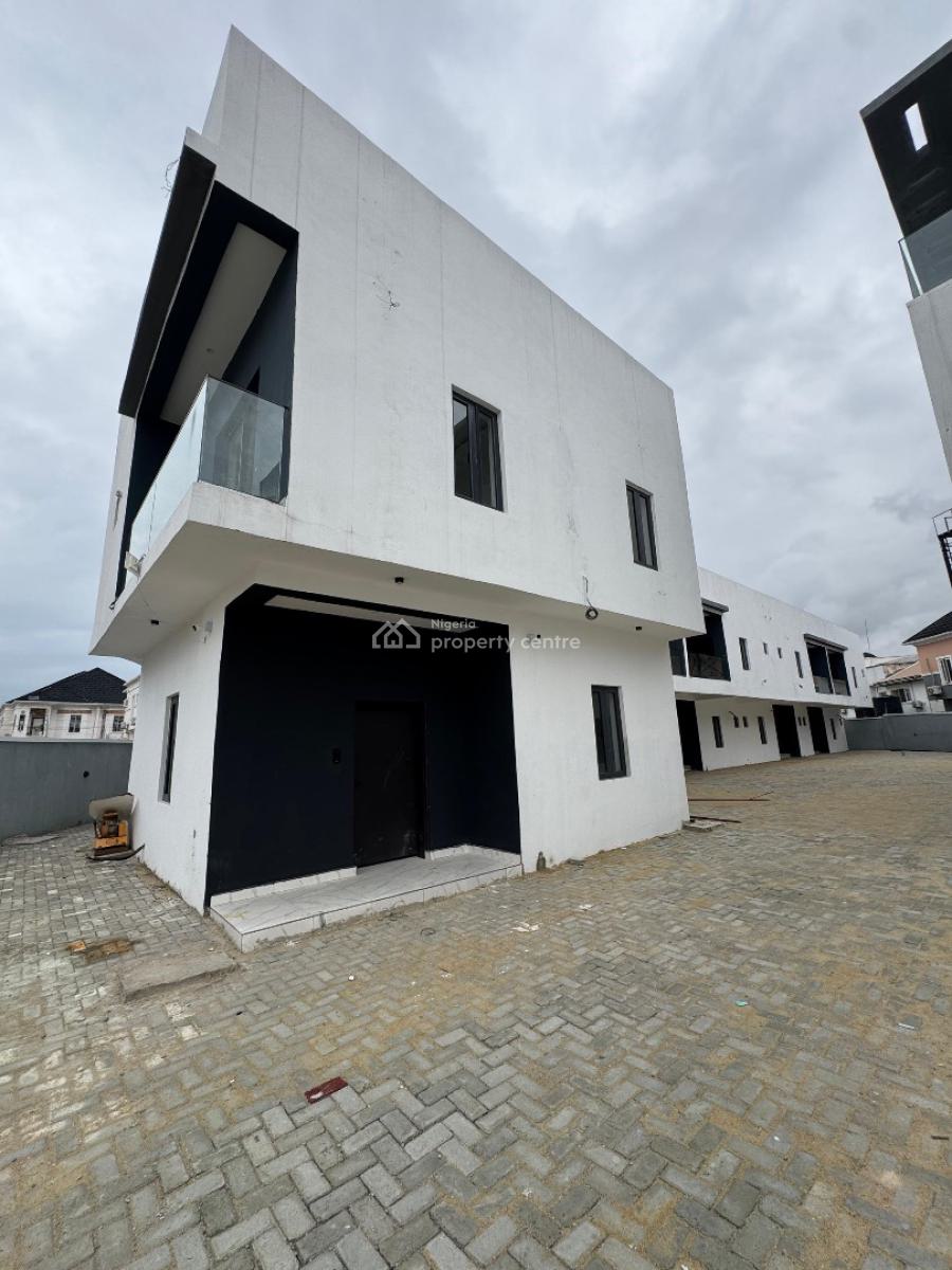 4  Bed Semi-detached Duplex in a Well Secured Location, Ikota, Lekki, Lagos, Semi-detached Duplex for Sale