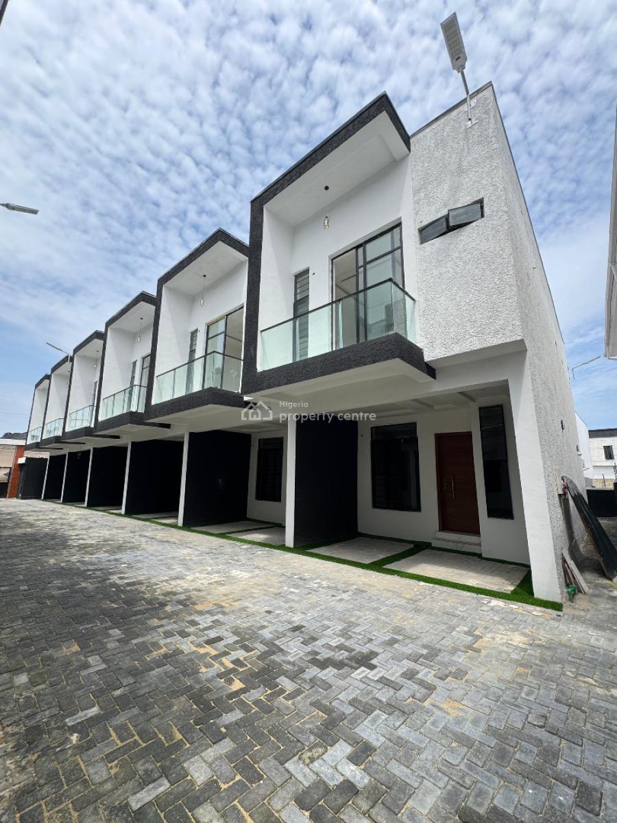 Classy Spacious 3 Bedroom Duplex in a Well Secured Location, Ikota, Lekki, Lagos, Terraced Duplex for Sale