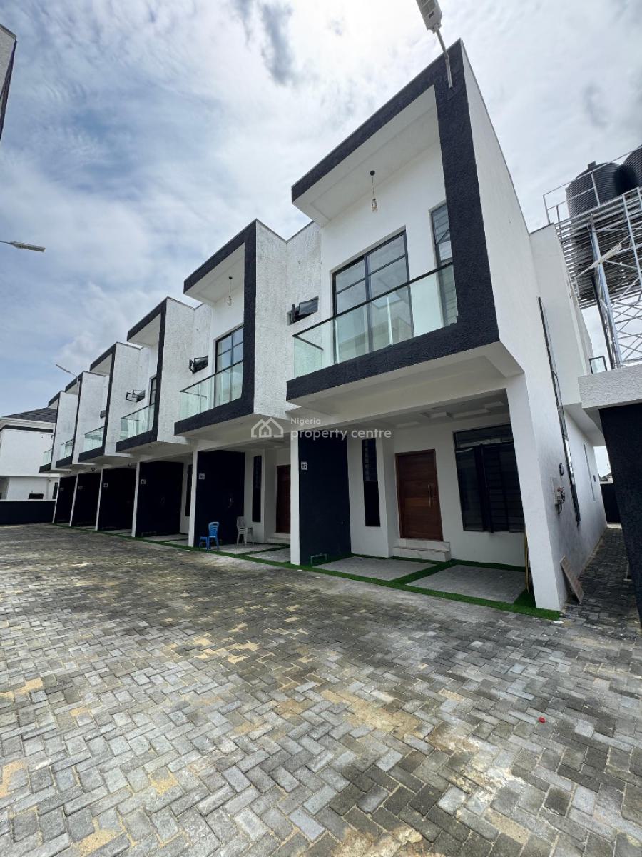 Classy Spacious 3 Bedroom Duplex in a Well Secured Location, Ikota, Lekki, Lagos, Terraced Duplex for Sale
