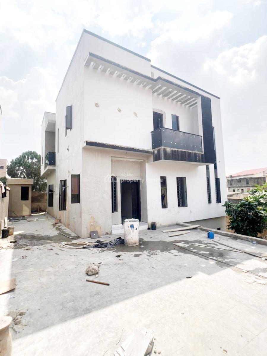 a Newly Built 5 Bedroom Fully Detached Duplex with Bq, Omole Phase 1, Ikeja, Lagos, Detached Duplex for Sale