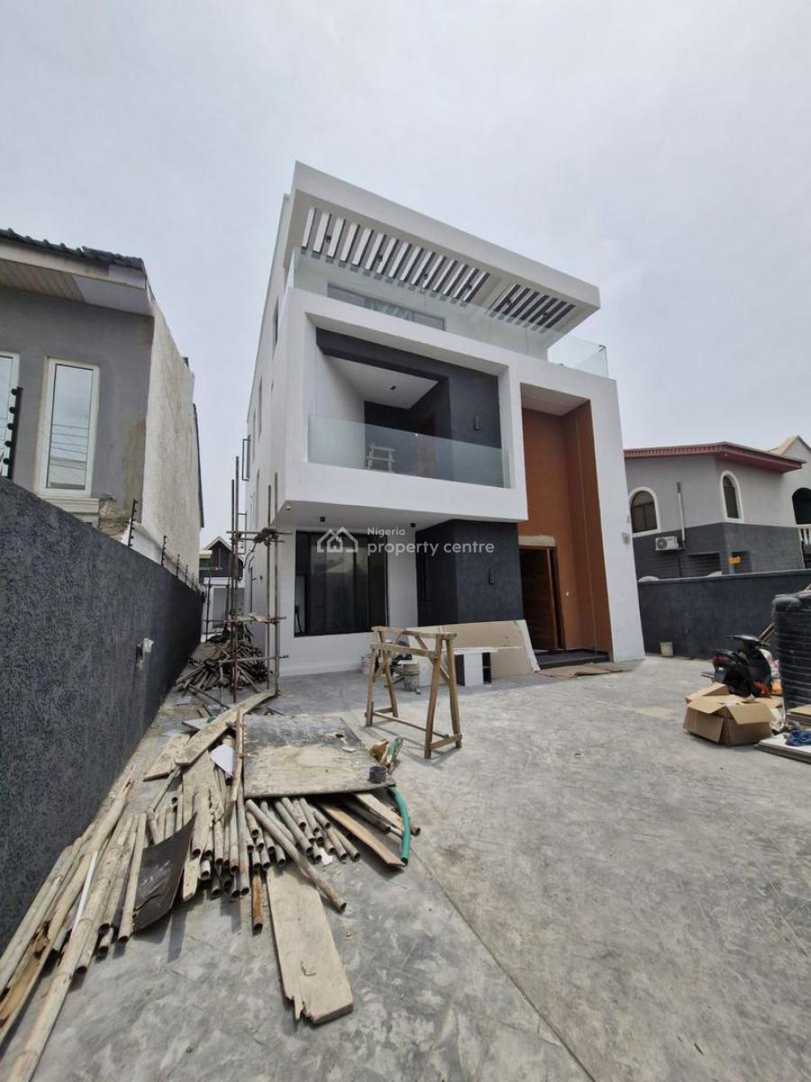 New 5 Bedrooms Duplex, Bq, Elevator, Cinema, Swimming Pool, Lekki Phase 1, Lekki, Lagos, Detached Duplex for Sale