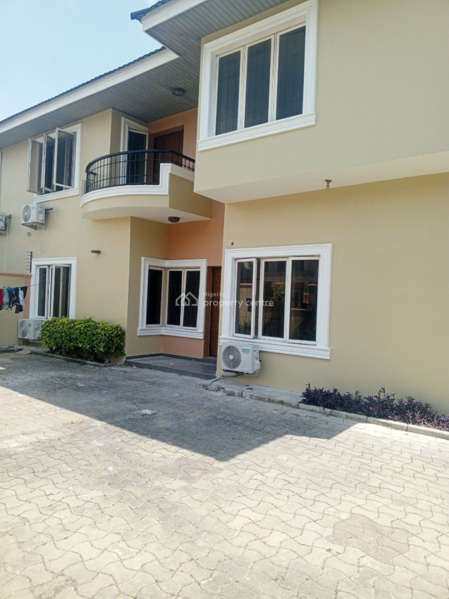 Luxury 5 Bedroom Semi Detached House with Bq, Off Admiralty Way, Lekki Phase 1, Lekki, Lagos, Semi-detached Duplex for Rent