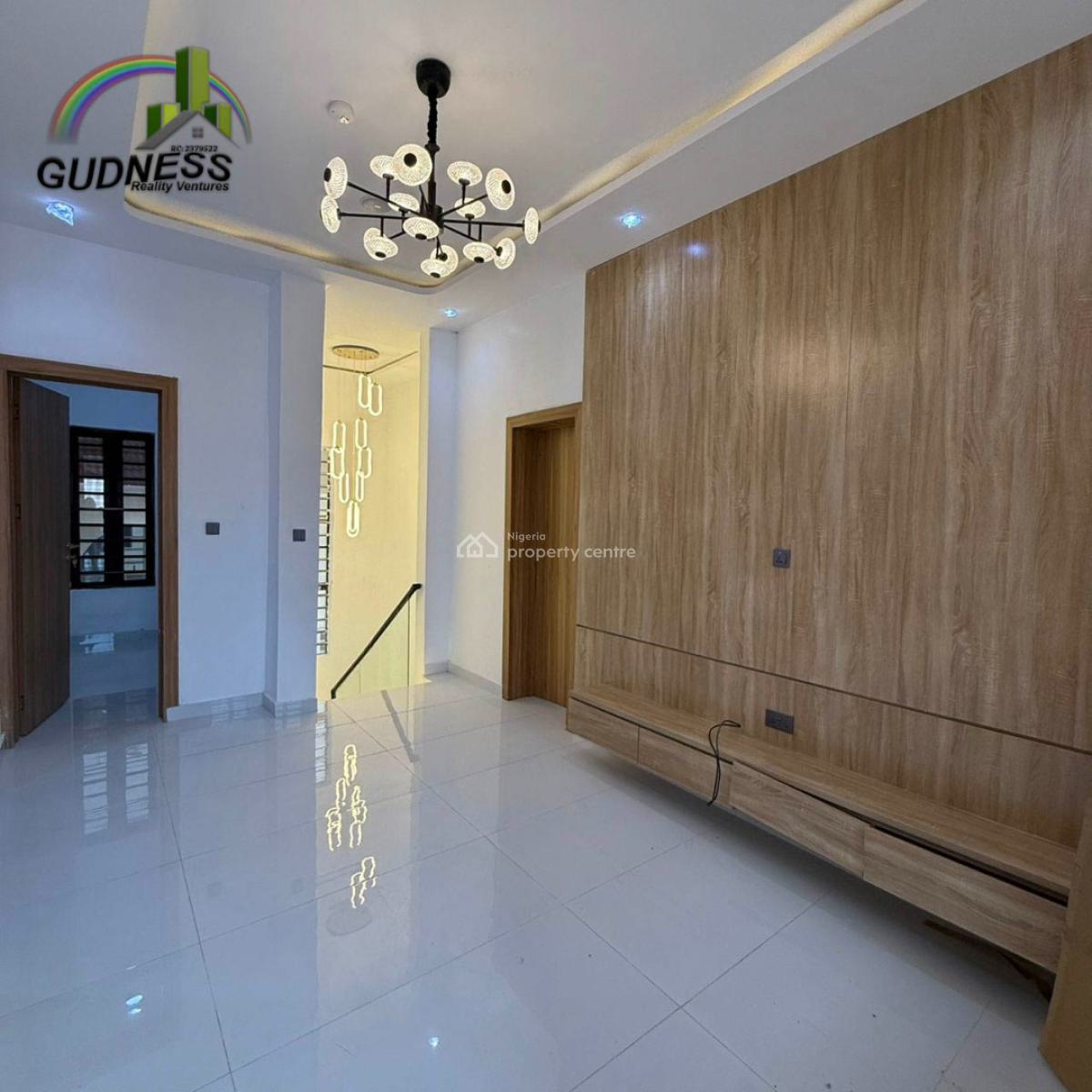 4 Bedroom Detached Duplex with a Pool in a Secured & Serviced Estate, Sangotedo, Ajah, Lagos, Detached Duplex for Sale