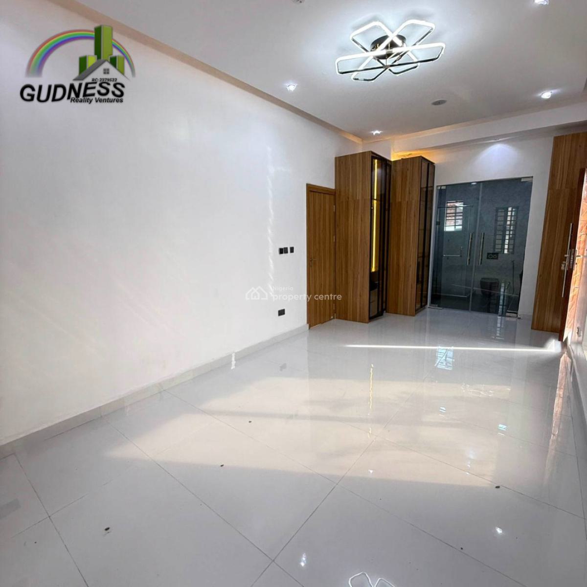 4 Bedroom Detached Duplex with a Pool in a Secured & Serviced Estate, Sangotedo, Ajah, Lagos, Detached Duplex for Sale