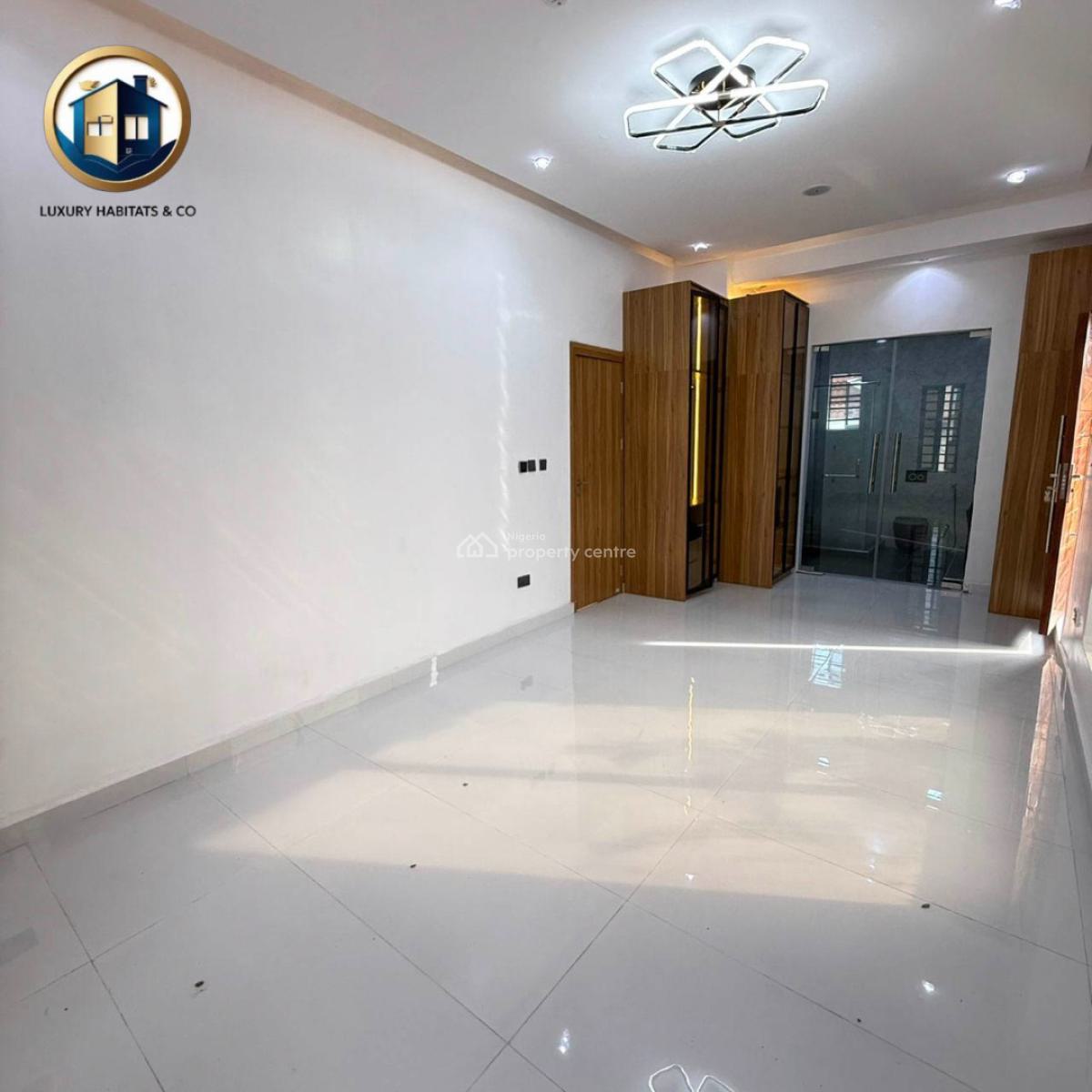 4 Bedroom Detached Duplex with a Pool in a Secured & Serviced Estate, Sangotedo, Ajah, Lagos, Detached Duplex for Sale