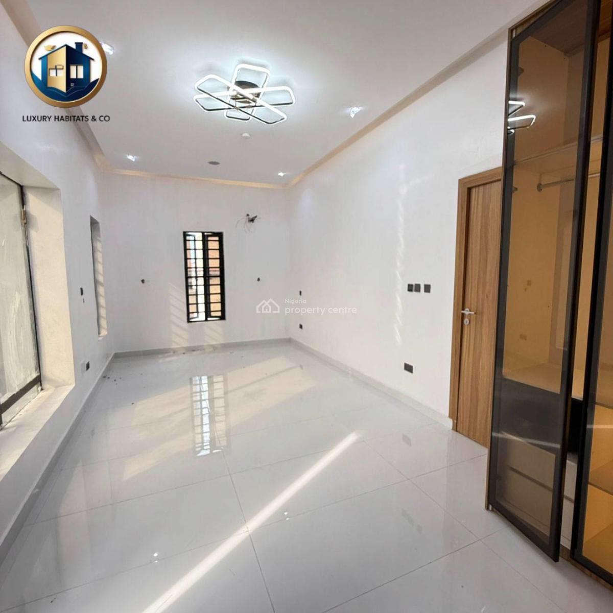 4 Bedroom Detached Duplex with a Pool in a Secured & Serviced Estate, Sangotedo, Ajah, Lagos, Detached Duplex for Sale