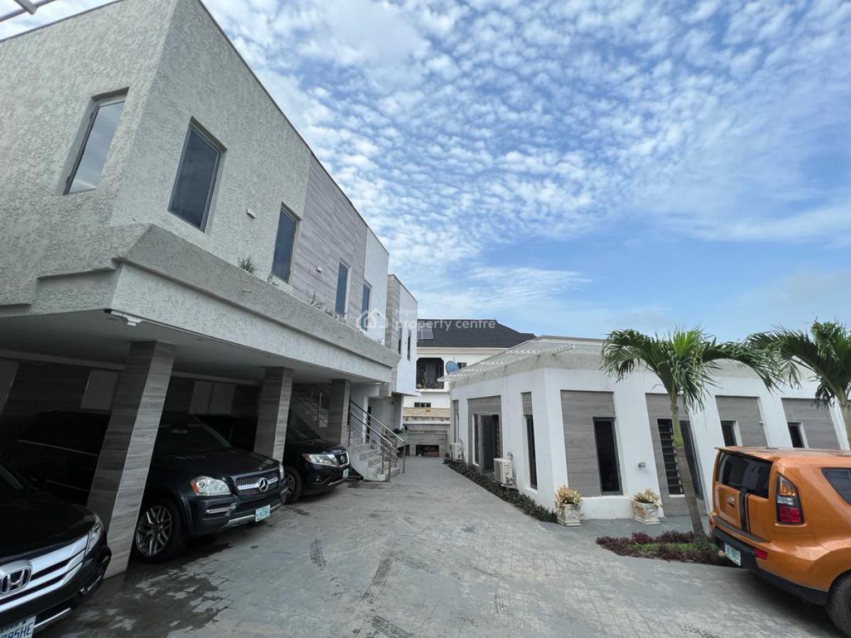 Exquisitely Furnished 5 Bedroom Mansion with Many Blocks of Flats, Secure Estate Before Coorperative, Ado, Ajah, Lagos, Detached Duplex for Sale