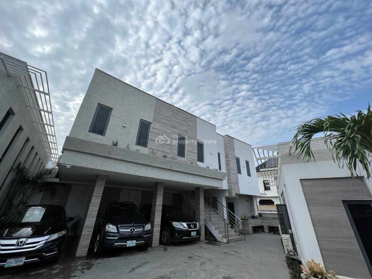 Exquisitely Furnished 5 Bedroom Mansion with Many Blocks of Flats, Secure Estate Before Coorperative, Ado, Ajah, Lagos, Detached Duplex for Sale