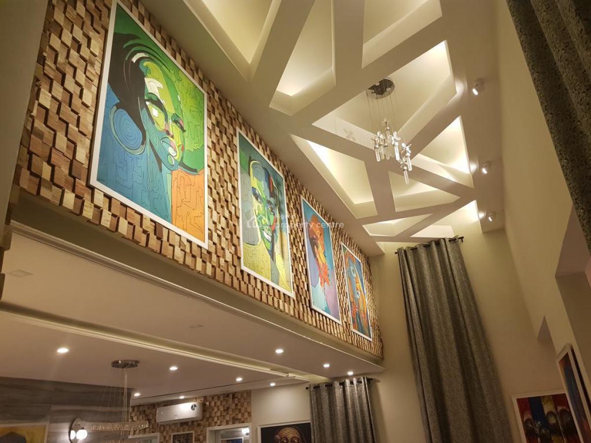 Exquisitely Furnished 5 Bedroom Mansion with Many Blocks of Flats, Secure Estate Before Coorperative, Ado, Ajah, Lagos, Detached Duplex for Sale