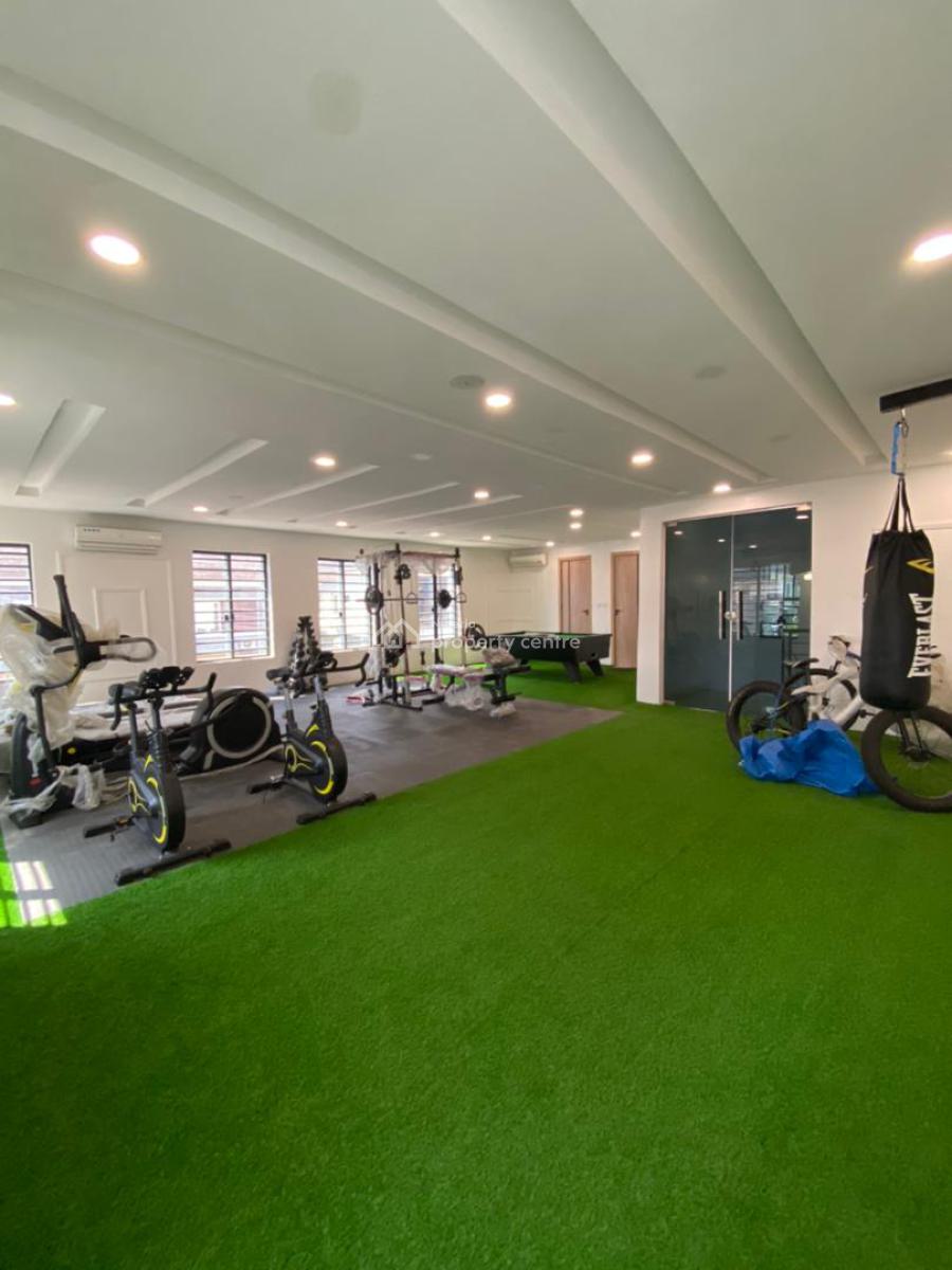 Stunning 4 Bedroom Terrace Duplex with a Gym and Pool, Chevron, Lekki, Lagos, Terraced Duplex for Sale