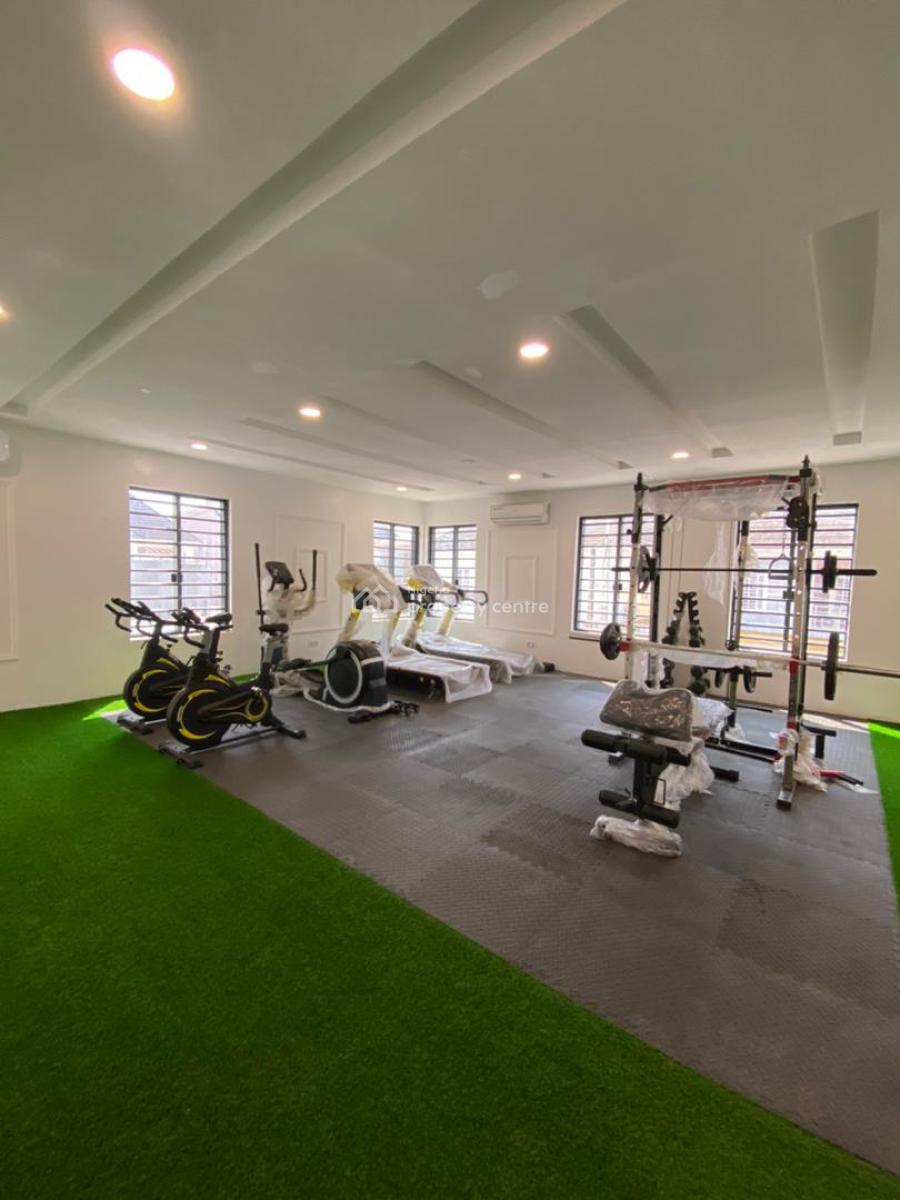 Stunning 4 Bedroom Terrace Duplex with a Gym and Pool, Chevron, Lekki, Lagos, Terraced Duplex for Sale