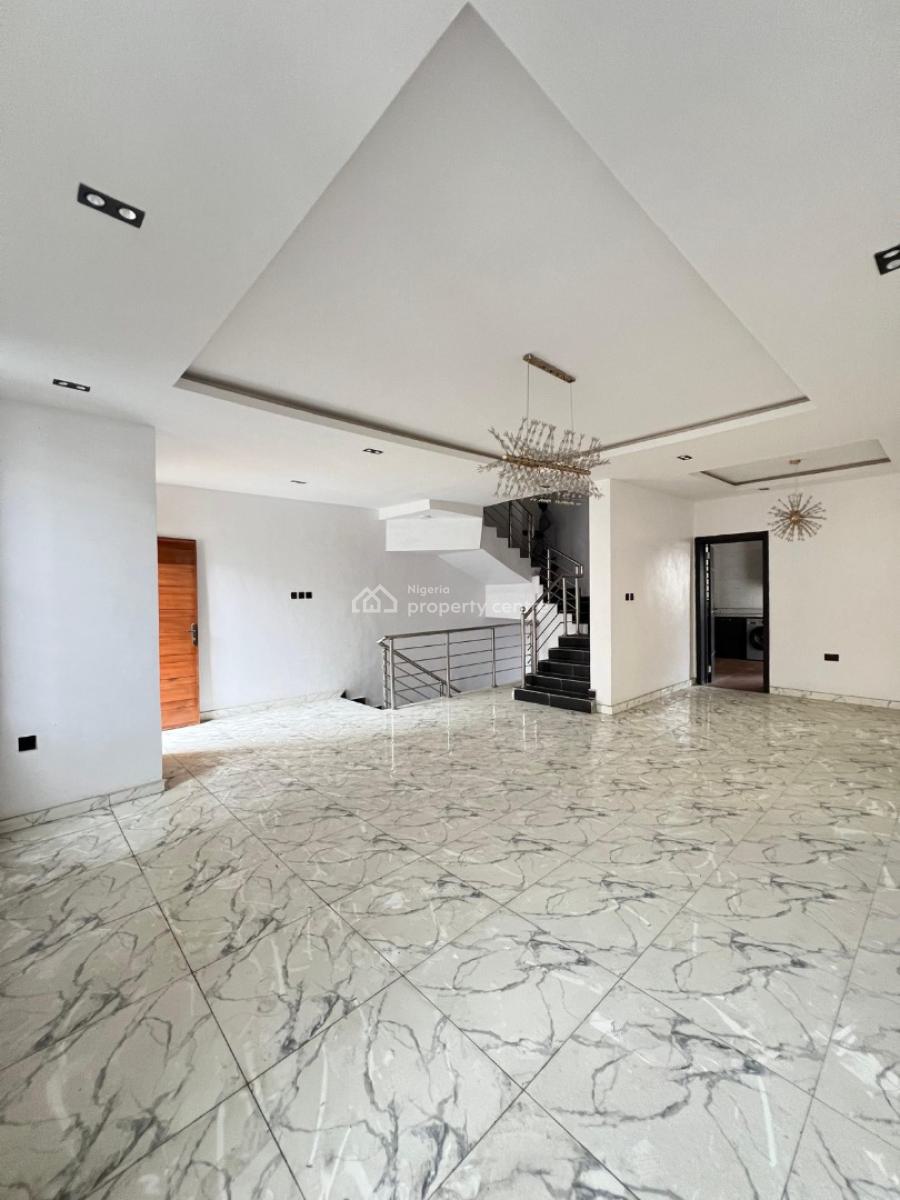 Elegant 4 Bedroom Terrace Duplex with Bq, Osapa, Lekki, Lagos, Terraced Duplex for Sale