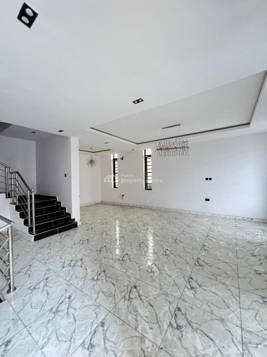 Elegant 4 Bedroom Terrace Duplex with Bq, Osapa, Lekki, Lagos, Terraced Duplex for Sale