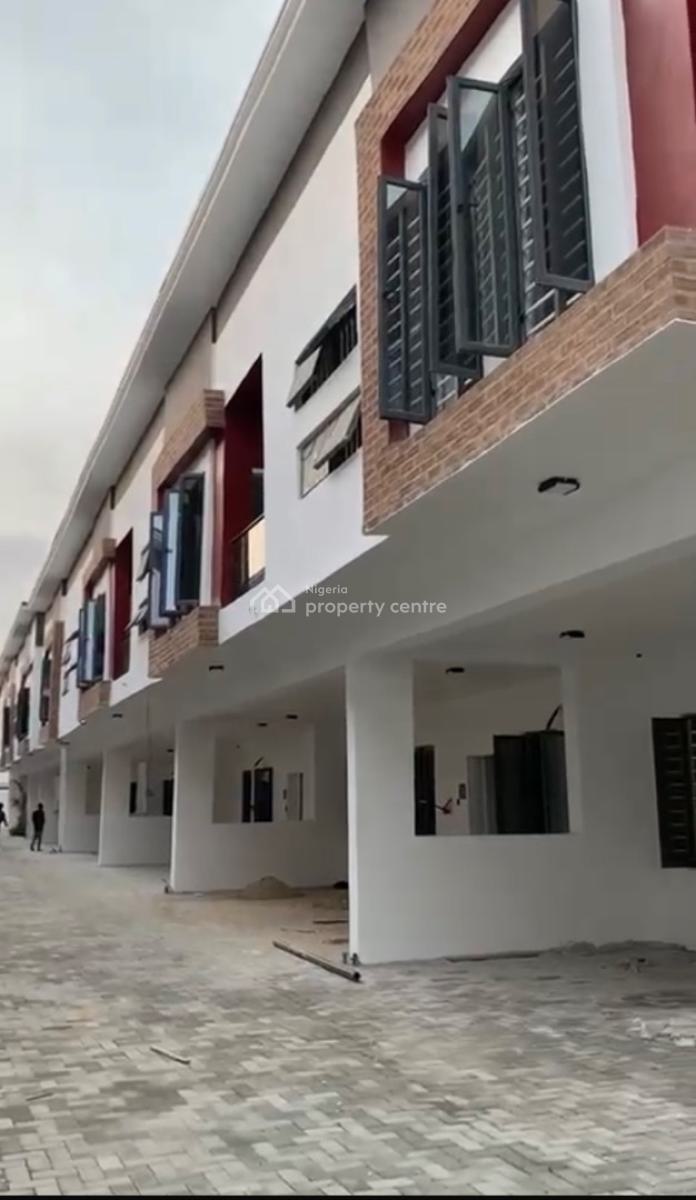 4 Bedroom Terrace Duplex  Building,no Bq, Orchid Road, Before Round About, Lekki, Lagos, Terraced Duplex for Sale