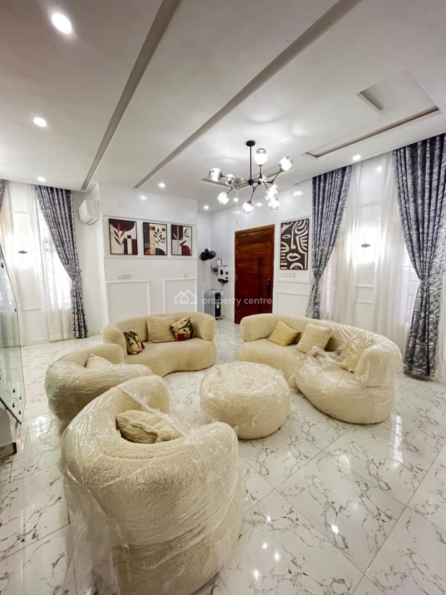 4 Bedroom Fully Detached Duplex with Bq, Agungi, Lekki, Lagos, Detached Duplex for Sale