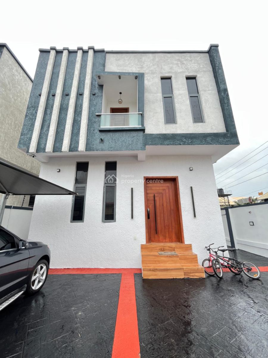 4 Bedroom Fully Detached Duplex with Bq, Agungi, Lekki, Lagos, Detached Duplex for Sale