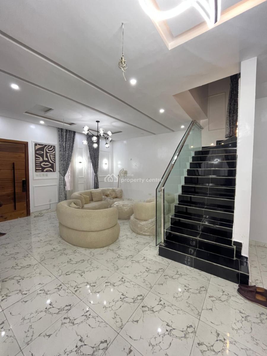 4 Bedroom Fully Detached Duplex with Bq, Agungi, Lekki, Lagos, Detached Duplex for Sale