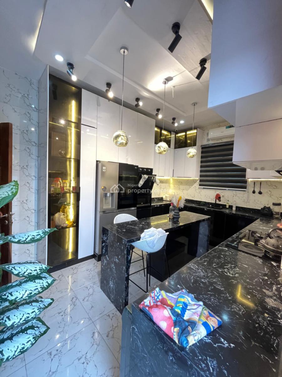 4 Bedroom Fully Detached Duplex with Bq, Agungi, Lekki, Lagos, Detached Duplex for Sale