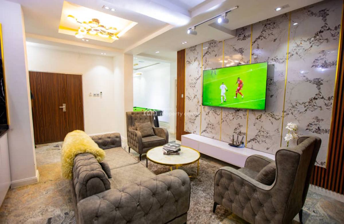 Luxury 3 Bedroom Apartment with Swimming Pool, Gym and Snooker Board, Katampe (main), Katampe, Abuja, Flat / Apartment Short Let