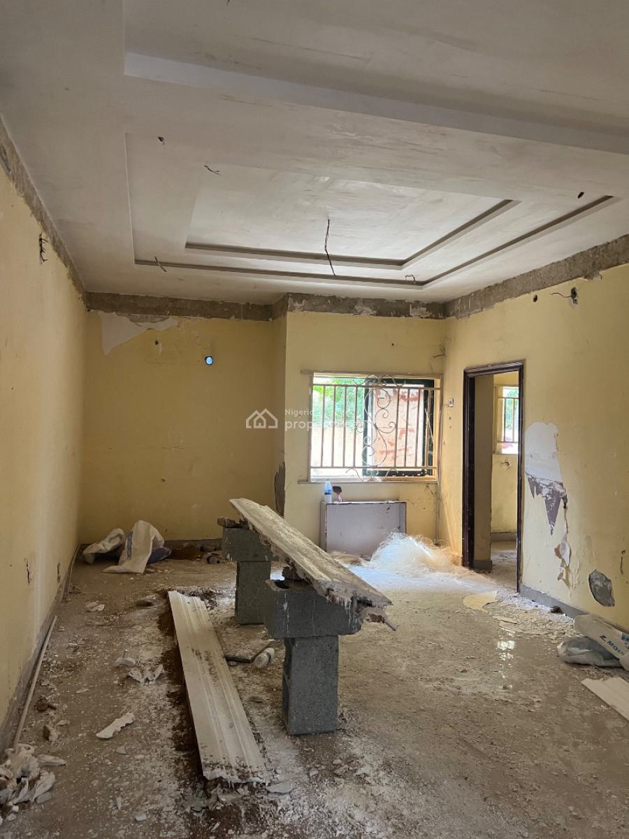 Renovated & Spacious 1 Bedroom Flat, 1st, 2nd, & Ground Floor Available, By Arab( Tarred Rd, Utako, Abuja, Flat / Apartment for Rent