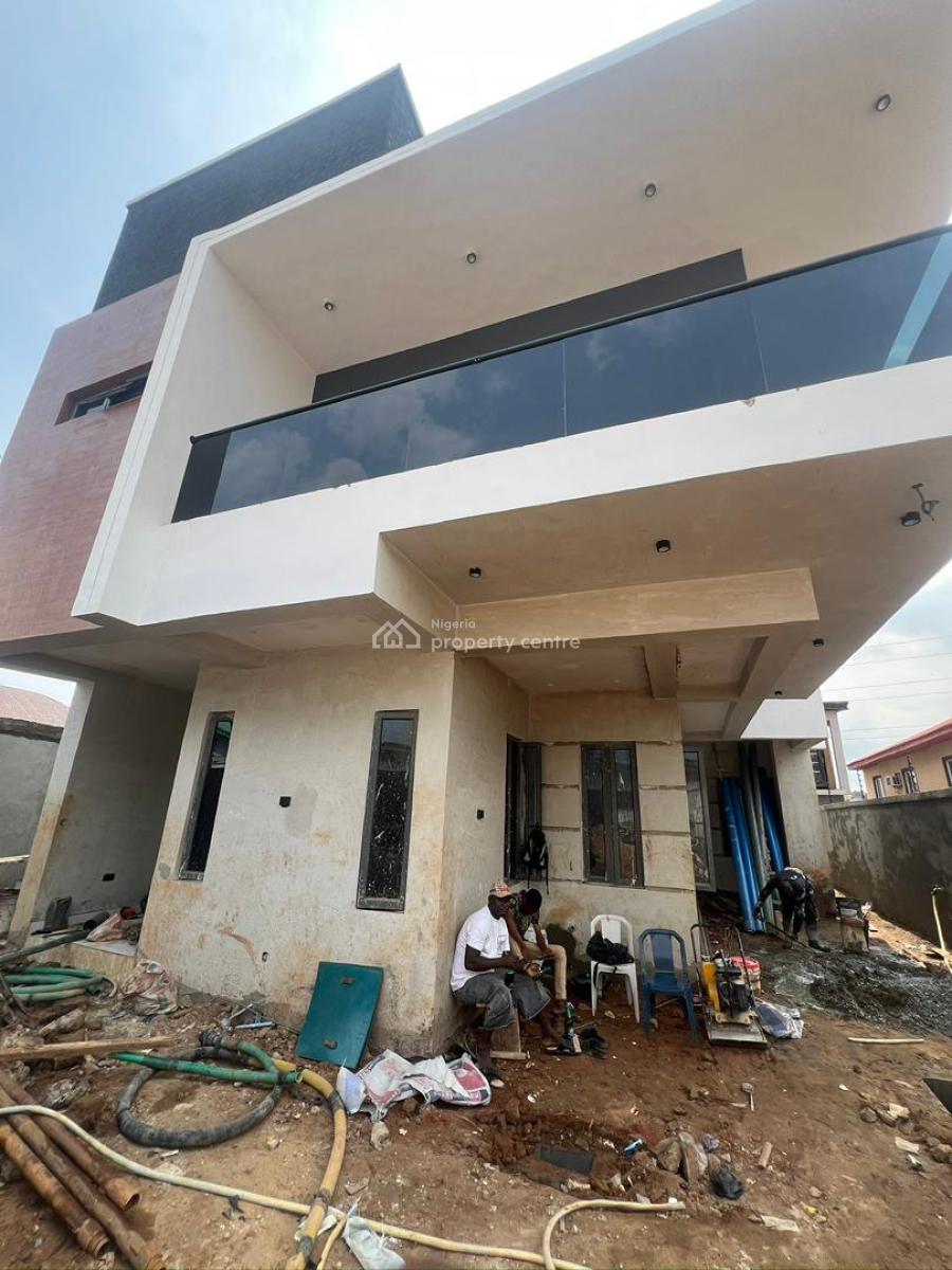 Stunning 5-bedroom Fully Detached Duplex with Cinema, Gra Phase 1, Magodo, Lagos, Detached Duplex for Sale