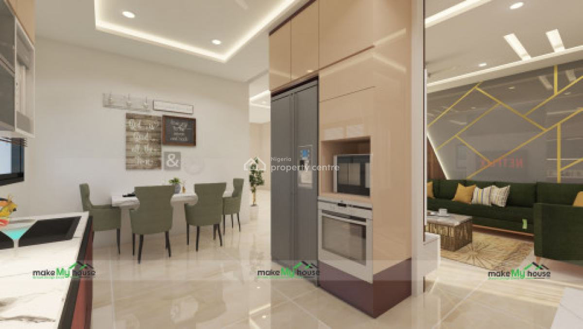 Luxury 3 Bedroom Detached Bungalow, Treasure Island Estate, Phase 1, Mowe Ofada, Ogun, Detached Bungalow for Sale