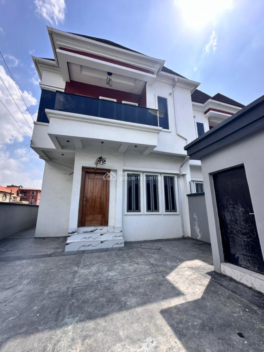 Brand New 4bedroom Semi-detached Duplex, Chevron, Lekki, Lagos, Semi-detached Duplex for Sale