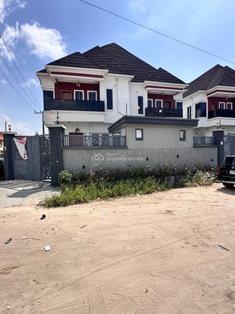 Brand New 4bedroom Semi-detached Duplex, Chevron, Lekki, Lagos, Semi-detached Duplex for Sale