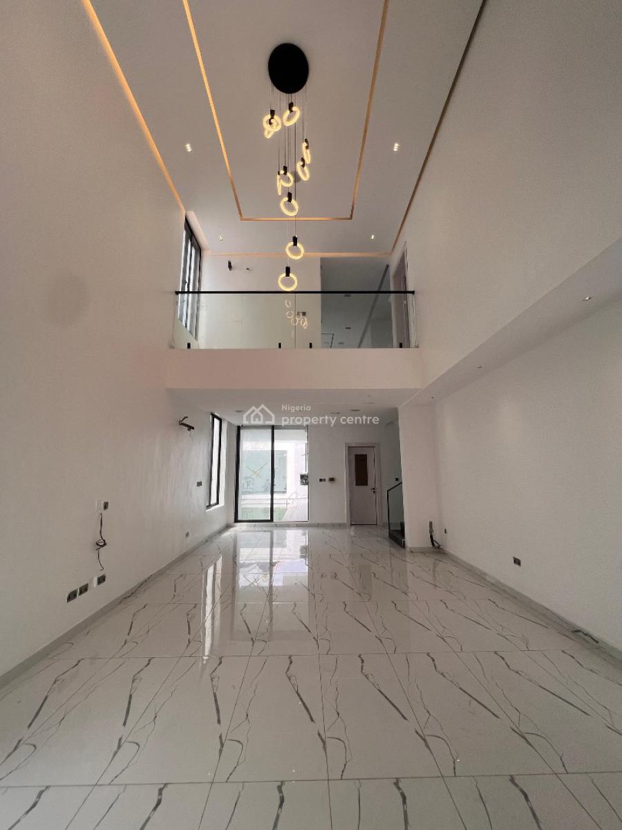 Exquisitely Detailed 5 Bedroom Detached Smart Home, Exclusively Built Home with Gym and Open Terrace in an Estate, Lekki Phase 1, Lekki, Lagos, Detached Duplex for Sale