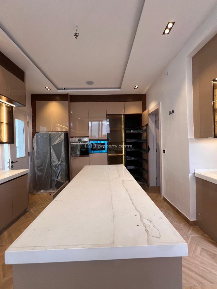 Exquisitely Detailed 5 Bedroom Detached Smart Home, Exclusively Built Home with Gym and Open Terrace in an Estate, Lekki Phase 1, Lekki, Lagos, Detached Duplex for Sale