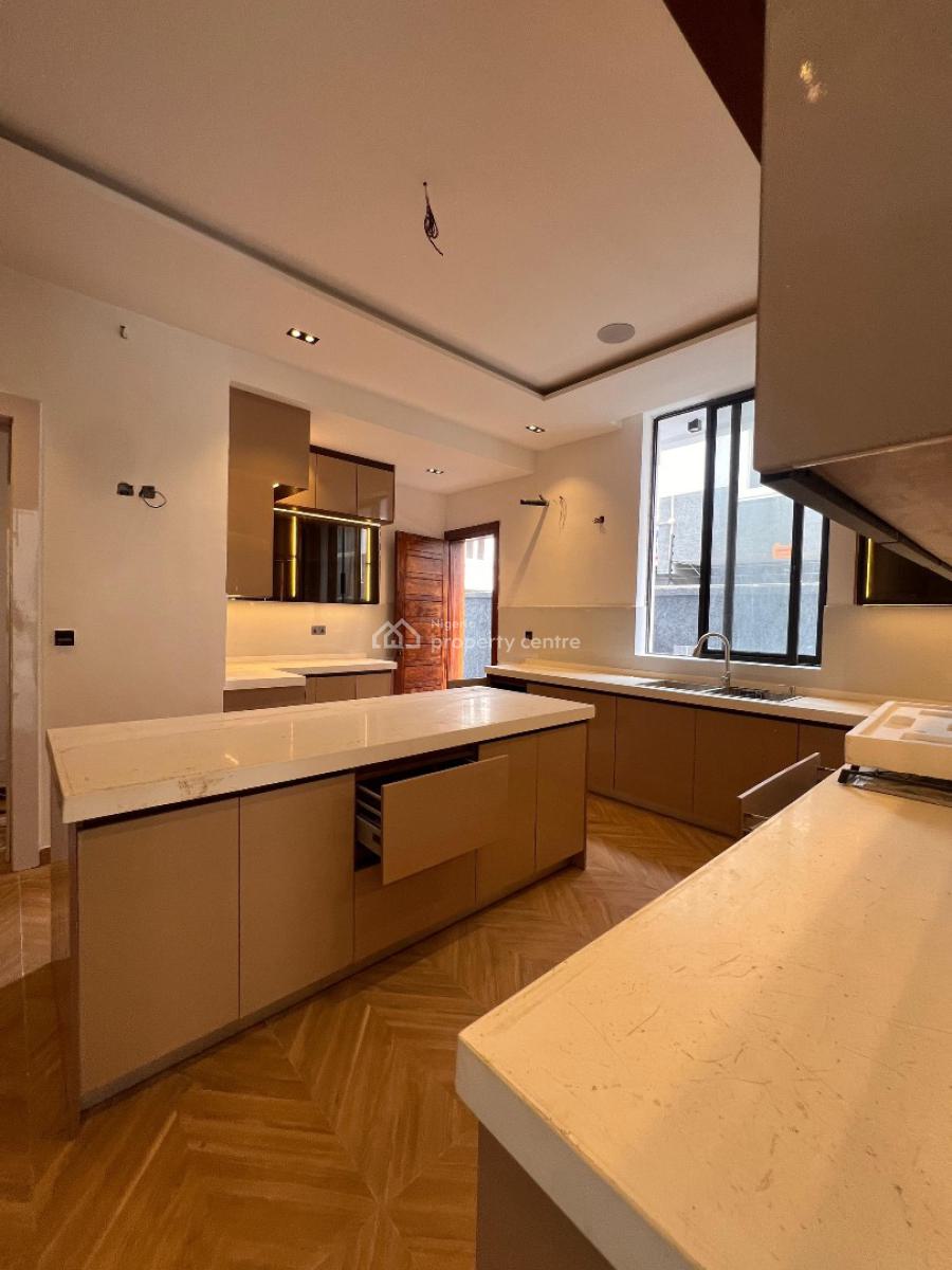 Exquisitely Detailed 5 Bedroom Detached Smart Home, Exclusively Built Home with Gym and Open Terrace in an Estate, Lekki Phase 1, Lekki, Lagos, Detached Duplex for Sale