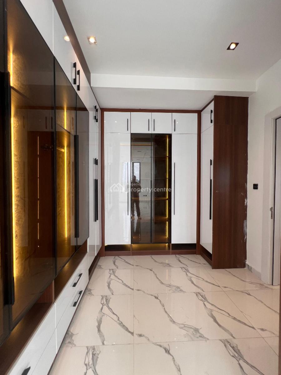 Exquisitely Detailed 5 Bedroom Detached Smart Home, Exclusively Built Home with Gym and Open Terrace in an Estate, Lekki Phase 1, Lekki, Lagos, Detached Duplex for Sale