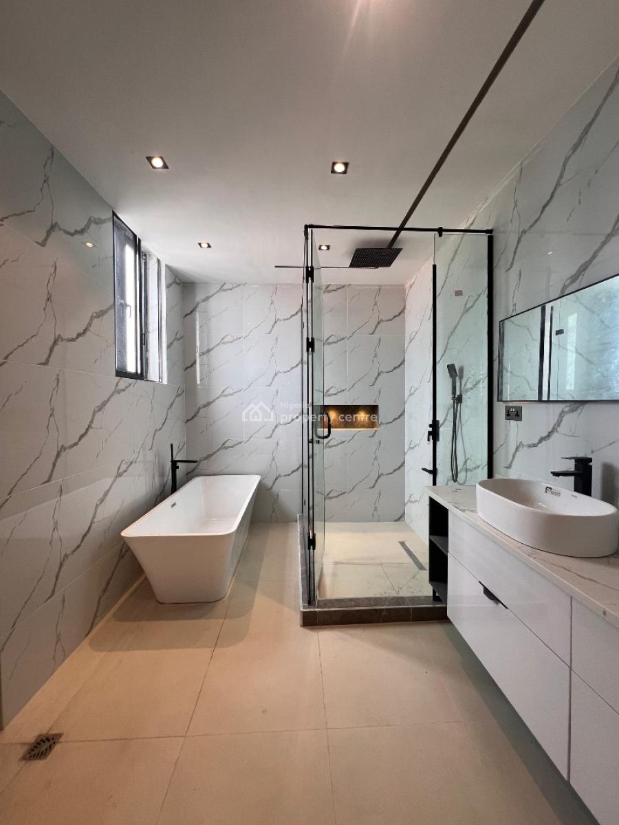 Exquisitely Detailed 5 Bedroom Detached Smart Home, Exclusively Built Home with Gym and Open Terrace in an Estate, Lekki Phase 1, Lekki, Lagos, Detached Duplex for Sale