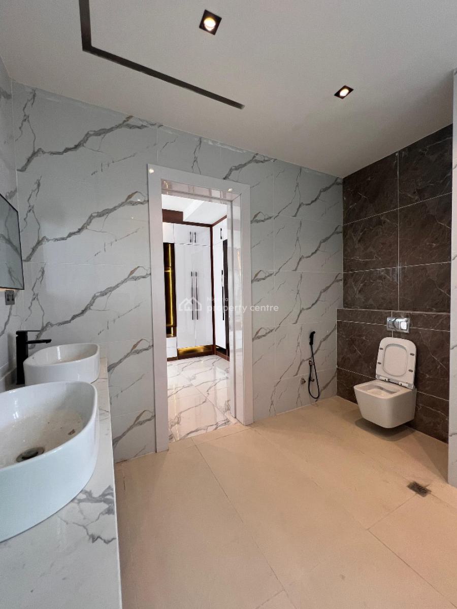 Exquisitely Detailed 5 Bedroom Detached Smart Home, Exclusively Built Home with Gym and Open Terrace in an Estate, Lekki Phase 1, Lekki, Lagos, Detached Duplex for Sale