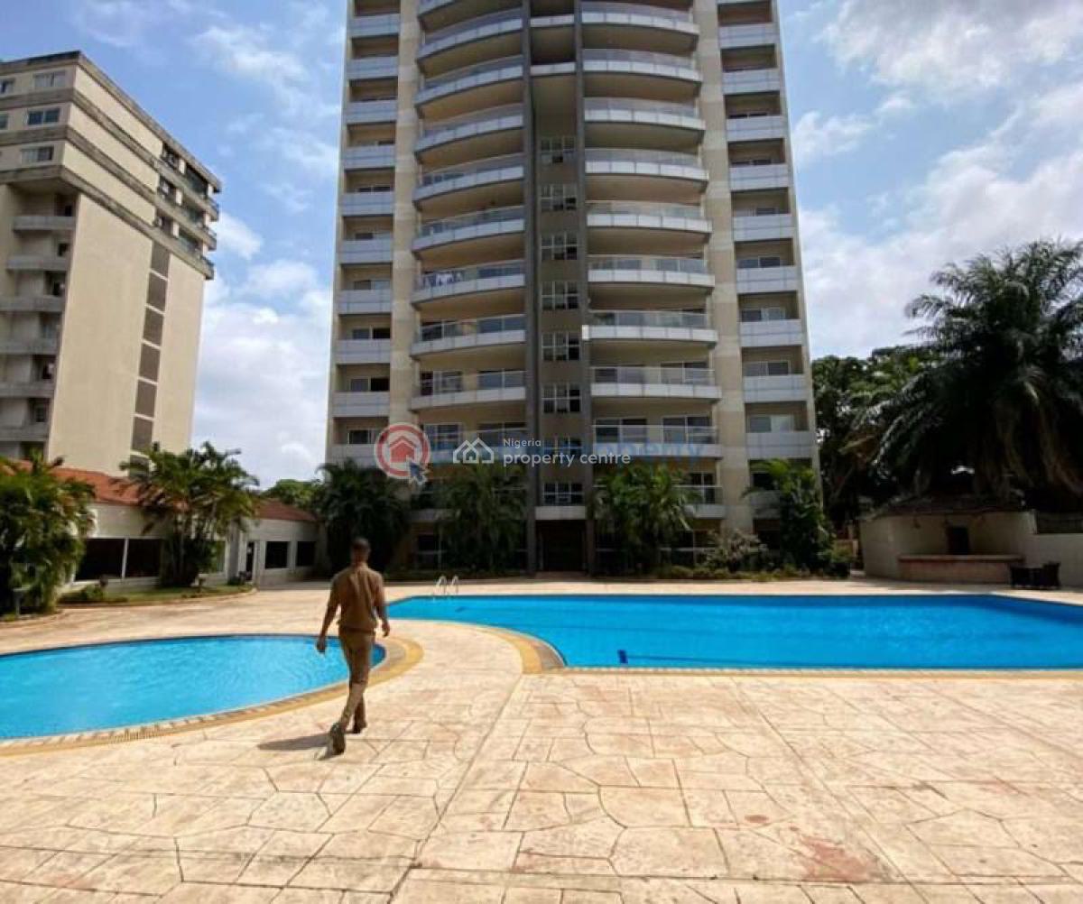 Serviced 3 Bedroom Apartment with One (1) Room Bq, Ikoyi, Ikoyi, Lagos, Flat / Apartment for Rent