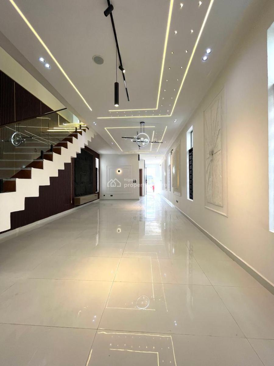 Luxurious 5 Bedroom Fully Detached with Swimming Pool and a Bq, Orchid Road, Lekki, Lagos, Detached Duplex for Sale